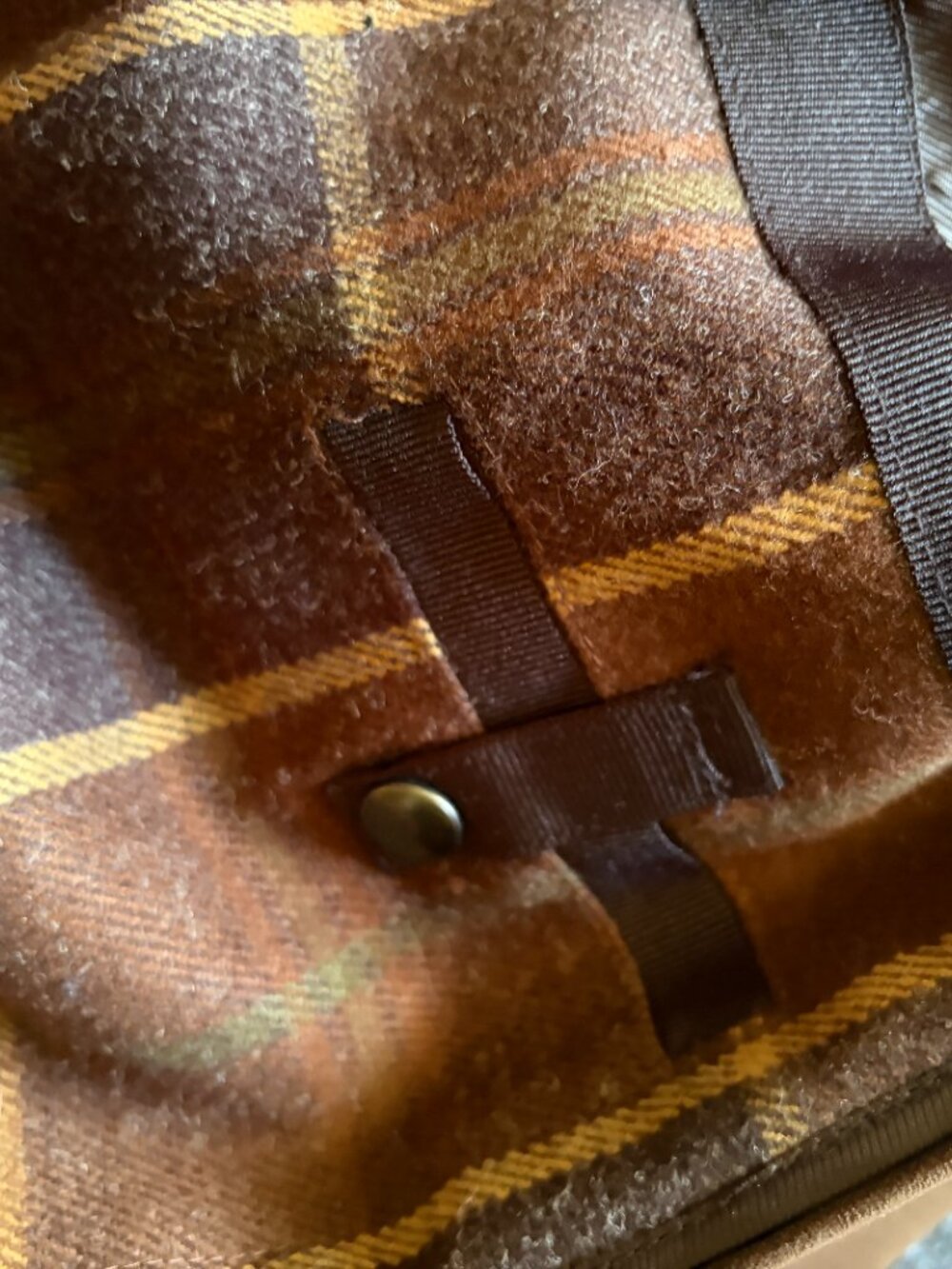 Jos. A. Bank Field Coat Size XL Brown Faux Suede - Picture 5 of 16